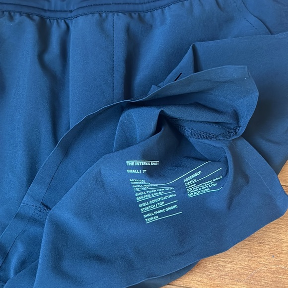 NWOT Ten Thousand Black Interval Short (No Liner) 7" Size Small, Medium & Large - Picture 5 of 7